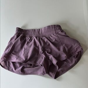 Lululemon hotty shorts size 2, low rise.